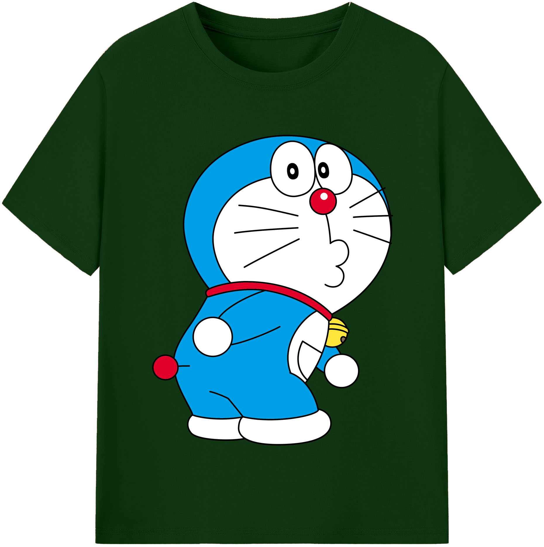 （画像用） ドラえもん Doraemon 綿100％半袖Tシャツ（フロントプリント）